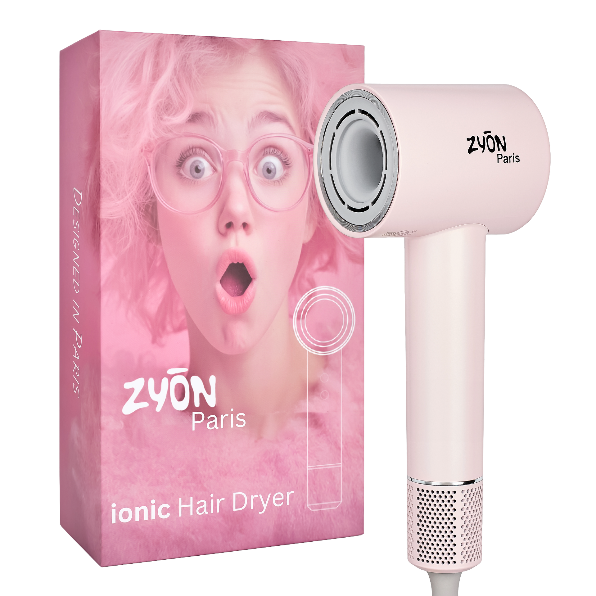 Zyon-Paris ionic hair dryer – Zion Paris